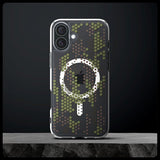 Spigen iPhone 16 Skal Ultra Hybrid MagFit Digital Camo