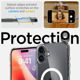 Spigen iPhone 16 Skal Ultra Hybrid MagFit Vit