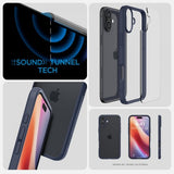 Spigen iPhone 16 Skal Ultra Hybrid Navy Blue