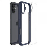Spigen iPhone 16 Skal Ultra Hybrid Navy Blue