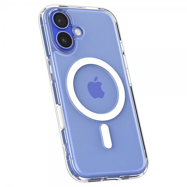 Spigen iPhone 16 Skal Ultra Hybrid T MagFit Clear White