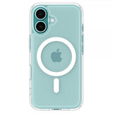 Spigen iPhone 16 Skal Ultra Hybrid T MagFit Clear White
