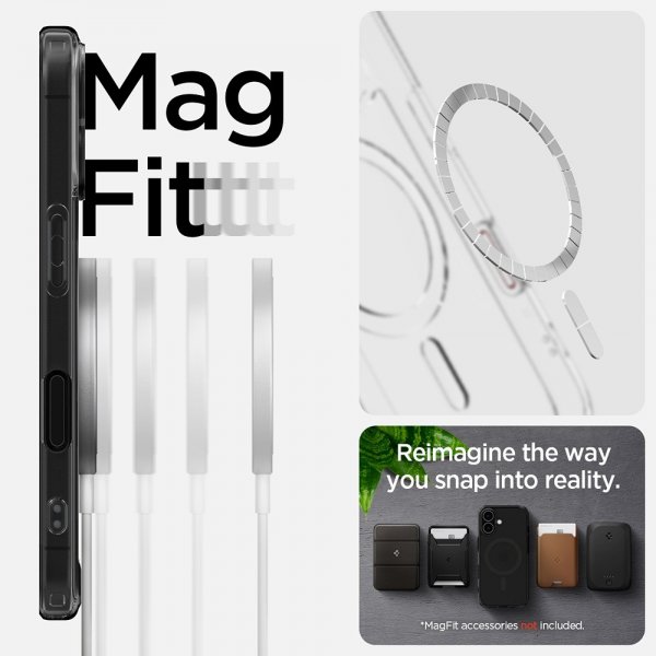 Spigen iPhone 16 Skal Ultra Hybrid T MagFit Frost Black