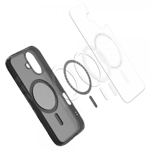 Spigen iPhone 16 Skal Ultra Hybrid T MagFit Frost Black