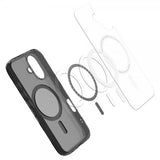Spigen iPhone 16 Skal Ultra Hybrid T MagFit Frost Black
