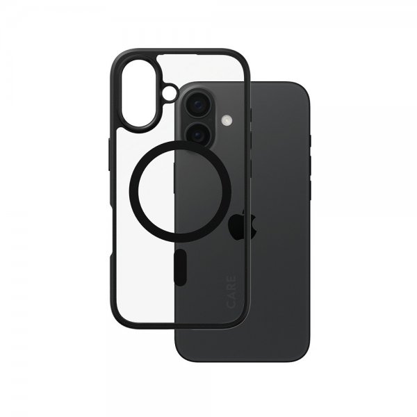 CARE by PanzerGlass iPhone 16 Skal Urban Combat MagSafe Svart
