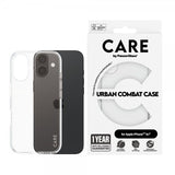 CARE by PanzerGlass iPhone 16 Skal Urban Combat Transparent