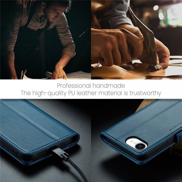 CaseMe iPhone 16e/17e Fodral 023 Series Blå
