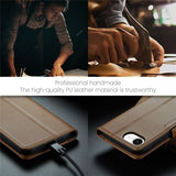 CaseMe iPhone 16e/17e Fodral 023 Series Brun