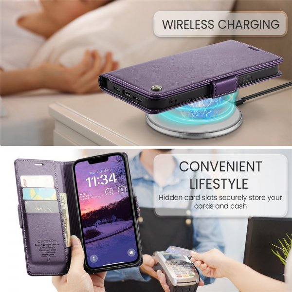 CaseMe iPhone 16e/17e Fodral 023 Series Lila