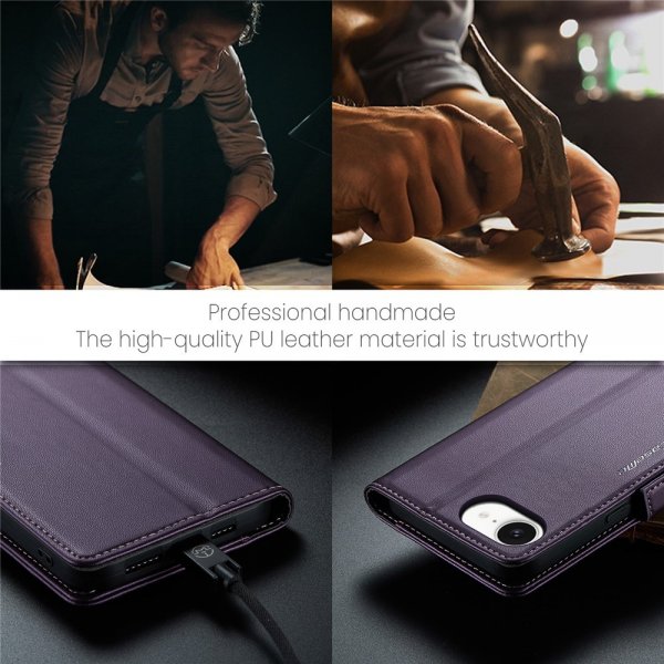 CaseMe iPhone 16e/17e Fodral 023 Series Lila