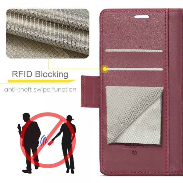 CaseMe iPhone 16e/17e Fodral 023 Series Röd