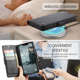 CaseMe iPhone 16e/17e Fodral 023 Series Svart