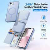 Dux Ducis iPhone 16e/17e Fodral 2-i-1 Lawa Series MagSafe Blå