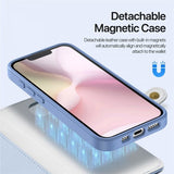 Dux Ducis iPhone 16e/17e Fodral 2-i-1 Lawa Series MagSafe Blå