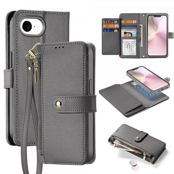 Dux Ducis iPhone 16e/17e Fodral 2-i-1 Lawa Series MagSafe Grå