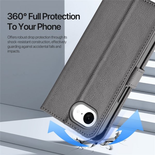 Dux Ducis iPhone 16e/17e Fodral 2-i-1 Lawa Series MagSafe Grå