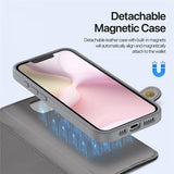 Dux Ducis iPhone 16e/17e Fodral 2-i-1 Lawa Series MagSafe Grå