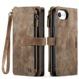 CaseMe iPhone 16e/17e Fodral C30 Series Brun