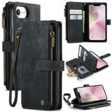 CaseMe iPhone 16e/17e Fodral C30 Series Svart