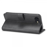 Lc.Imeeke iPhone 16e/17e Fodral med Kortfack Stativfunktion Svart