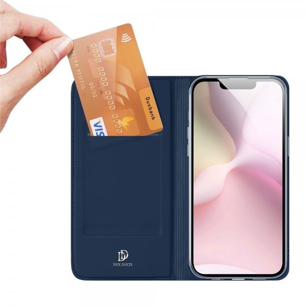 Dux Ducis iPhone 16e/17e Fodral Skin Pro Series Blå