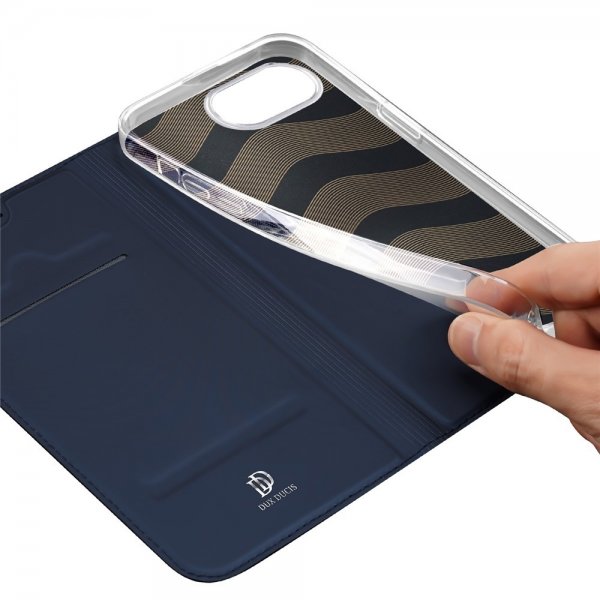 Dux Ducis iPhone 16e/17e Fodral Skin Pro Series Blå