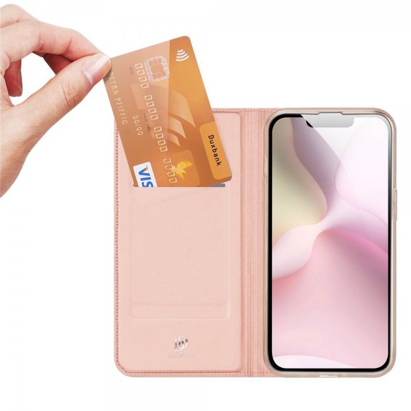 Dux Ducis iPhone 16e/17e Fodral Skin Pro Series Rosa