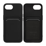 iPhone 16e/17e Skal Korthållare Svart