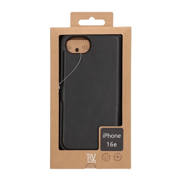 Rvelon iPhone 16e/17e Fodral Magnetiskt Avtagbart Skal Svart