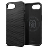 Spigen iPhone 16e/17e Skal Liquid Air MagFit Matte Black