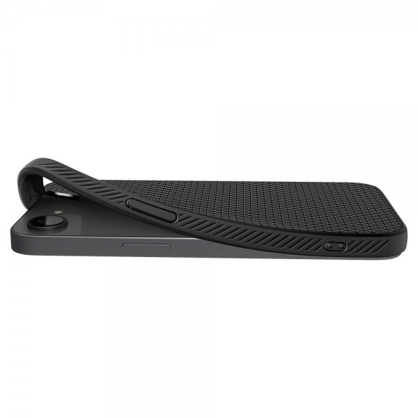 Spigen iPhone 16e/17e Skal Liquid Air MagFit Matte Black