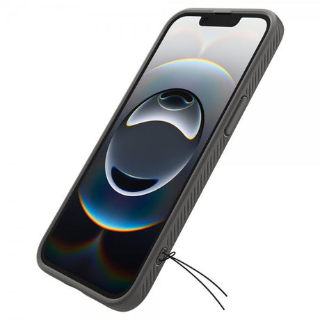 Spigen iPhone 16e/17e Skal Liquid Air Marble Gray