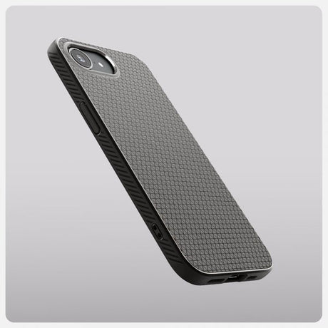 Spigen iPhone 16e/17e Skal Liquid Air Marble Gray