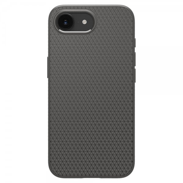 Spigen iPhone 16e/17e Skal Liquid Air Marble Gray