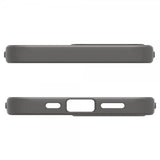 Spigen iPhone 16e/17e Skal Liquid Air Marble Gray