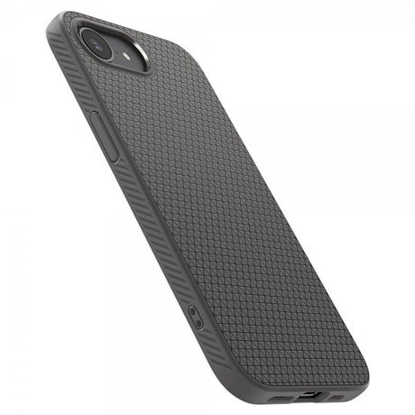 Spigen iPhone 16e/17e Skal Liquid Air Marble Gray