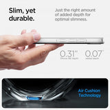 Spigen iPhone 16e/17e Skal Liquid Crystal MagFit Clear White