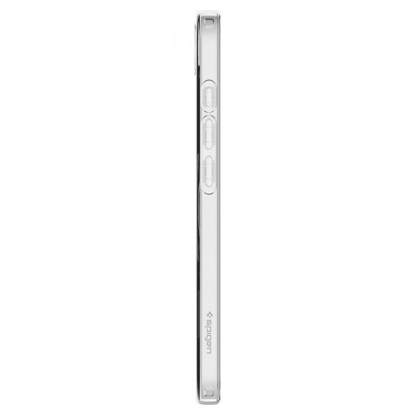 Spigen iPhone 16e/17e Skal Liquid Crystal MagFit Clear White