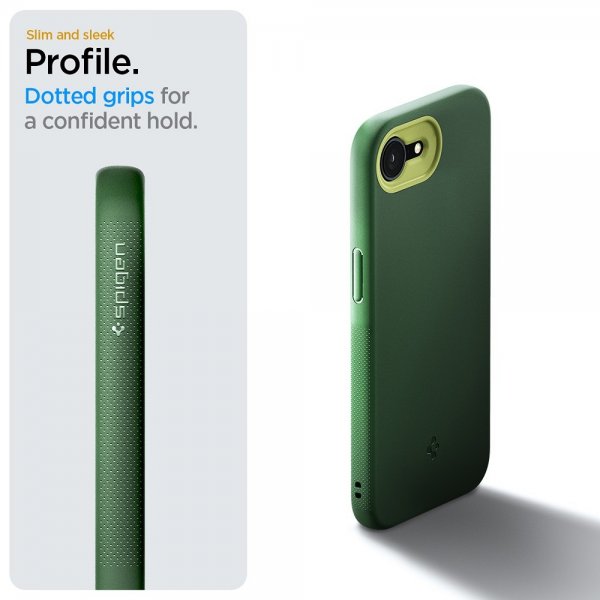 Spigen iPhone 16e/17e Skal Nano Pop MagFit Avo Green