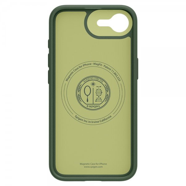 Spigen iPhone 16e/17e Skal Nano Pop MagFit Avo Green