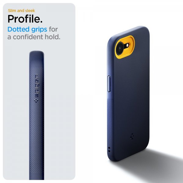Spigen iPhone 16e/17e Skal Nano Pop MagFit Blueberry Navy