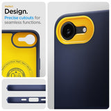 Spigen iPhone 16e/17e Skal Nano Pop MagFit Blueberry Navy