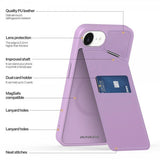Dux Ducis iPhone 16e/17e Skal Rafi II Series MagSafe Lila
