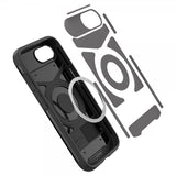Spigen iPhone 16e/17e Skal Slim Armor MagFit Svart