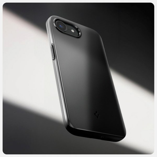 Spigen iPhone 16e/17e Skal Thin Fit MagFit Svart