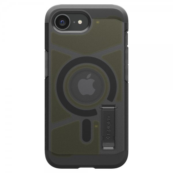 Spigen iPhone 16e/17e Skal Tough Armor MagFit Frost Black
