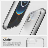 Spigen iPhone 16e/17e Skal Ultra Hybrid Crystal Clear