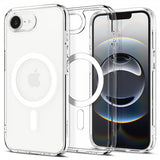 Spigen iPhone 16e/17e Skal Ultra Hybrid MagFit Clear White