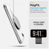 Spigen iPhone 16e/17e Skal Ultra Hybrid MagFit Clear White